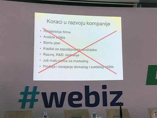 "Ovo su problemi o kojima ne trebate da brinete na početku".