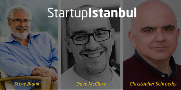 Stiv Blenk, Dejv Meklur, Kristofer , samo su neki od predavači na ovogodišnjem izdanju StartupIstanbul konferencije.
