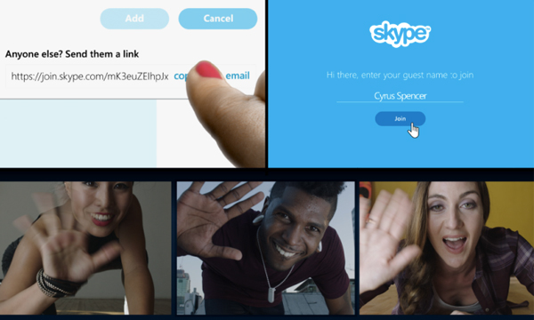 Skype-chat