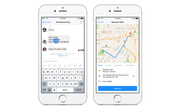 Messenger-Uber